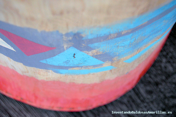 Triángulos desgastados