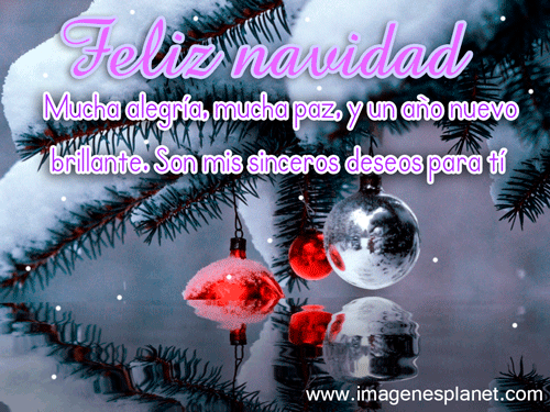 Feliz navidad y prospero año nuevo
