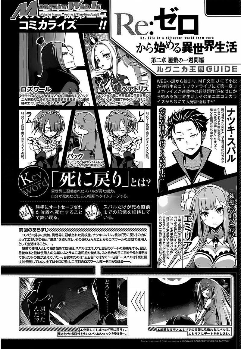 Re:Zero kara Hajimeru Isekai Seikatsu: Chapter 5 - Page 1