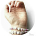Niebanalne pojedyncze bransoletki w odcieniu pastelowego różu oraz potrójne w stylu boho/New bracelets- pale pink and triple