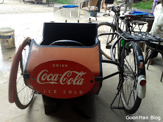 Coca Cola Bicycle Sidecar at Qing Xin Ling Leisure and Cultural Village, Ipoh, Perak