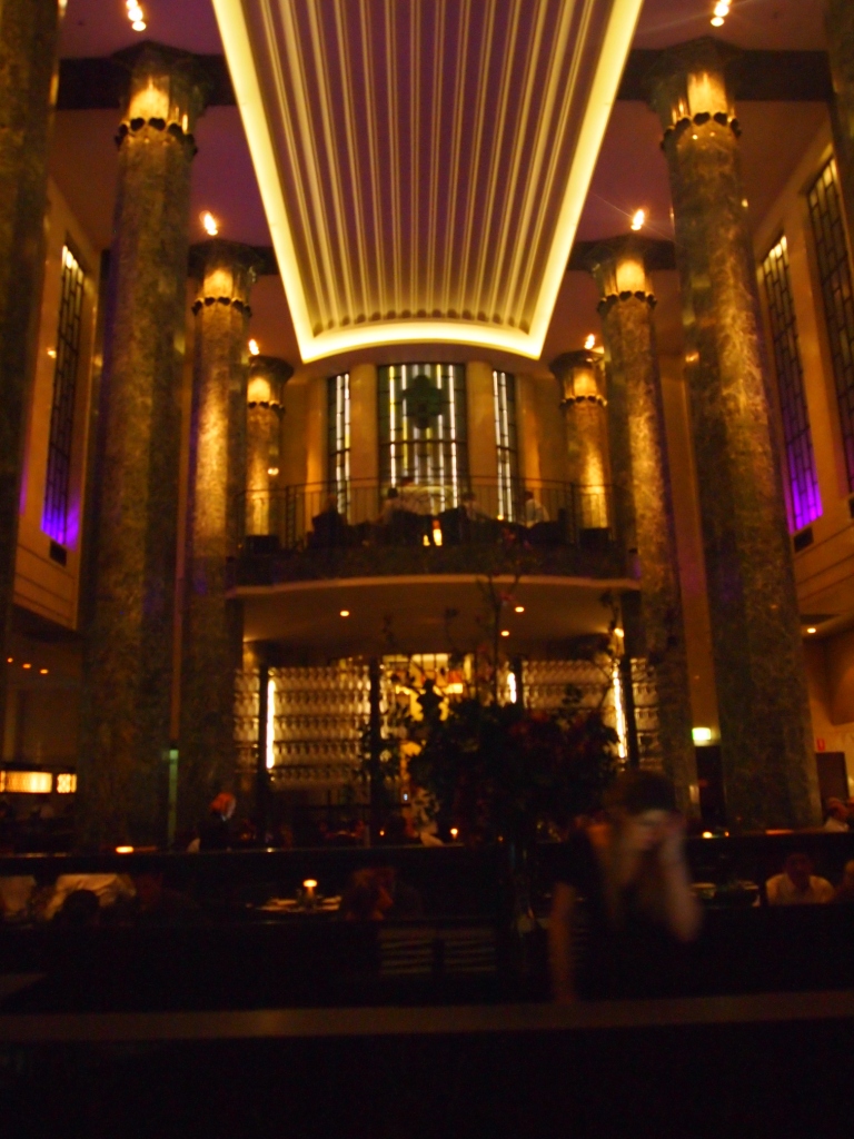 A foodie's dream... Rockpool bar and grill a piece of Gotham City in