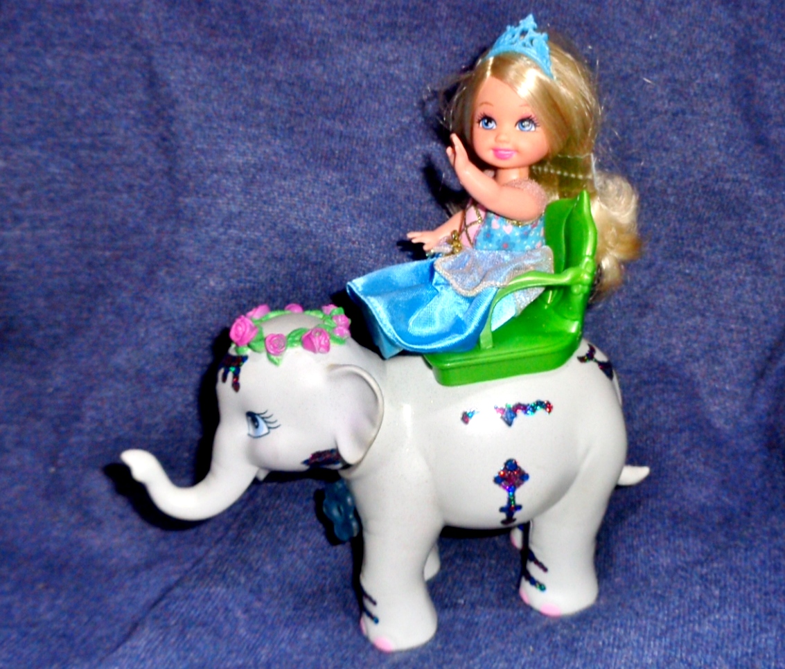Pastelprism Rescue Doll Kelly with White Tika Elephant from the