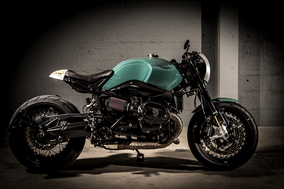 Green Scot - VTR Customs DBR9T | Return of the Cafe Racers | Cafe racer ...