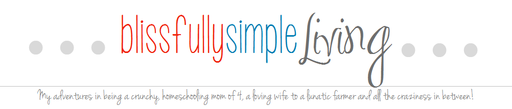 blissfully simple living
