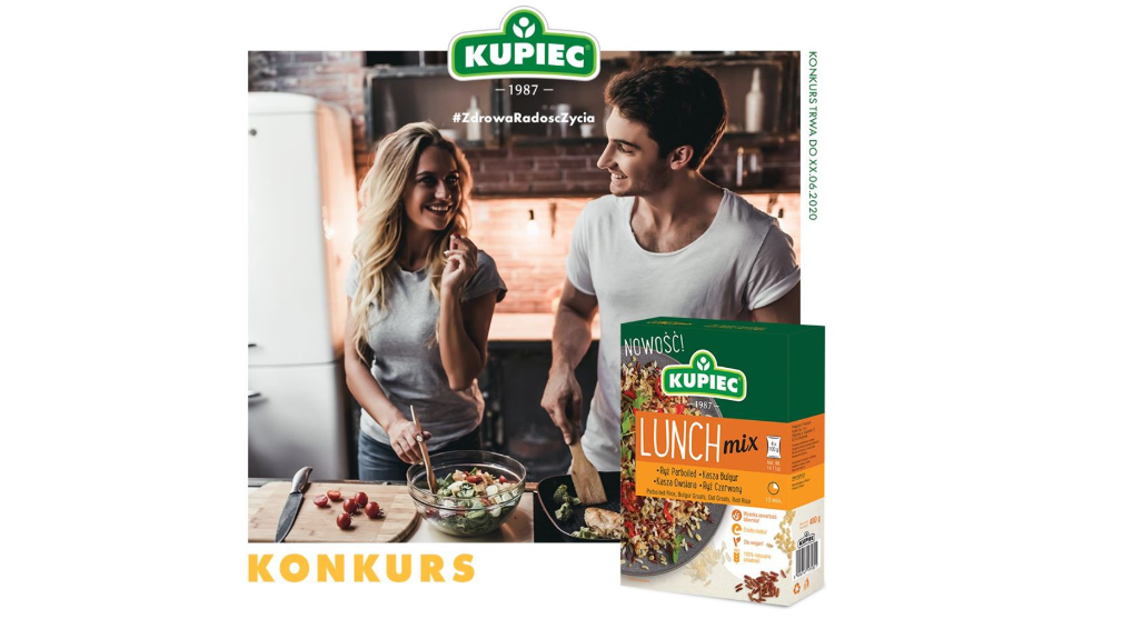 Wygraj zestaw: torbę + fartuch kuchenny od firmy Kupiec Konkurs