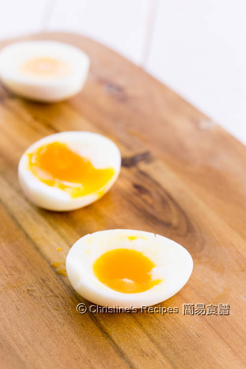 蒸糖心蛋 Steamed Soft Boiled Eggs03