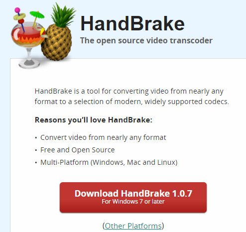 handbrake video handbrake video