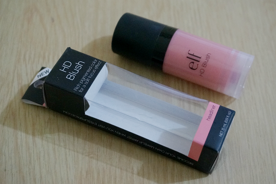 e.l.f. Studio HD Blush in Headliner Review, Photos, Swatches Jello