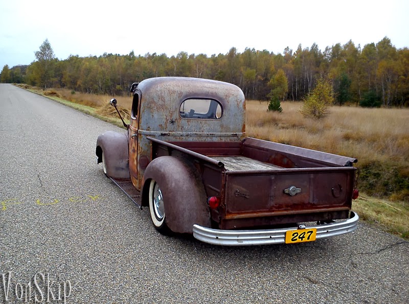 RodCityGarage: 1941 "Rat Rod" Pick Up Truck
