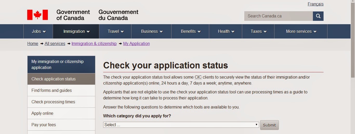 Check Your Application Status >> Me Moving To Canada How To Check The Application Status In Ecas For Check Your Application Status >> Me Moving To Canada How To Check The Application Status In Ecas For