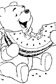 Watermelon coloring page 10