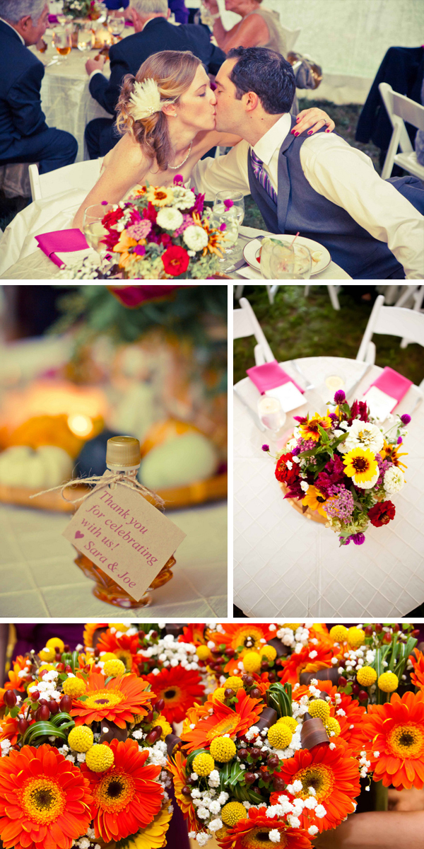 autumn maryland wedding with fall details | photos by Kate Haus