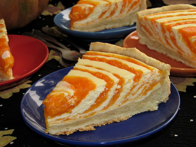 Творожно-тыквенный пирог