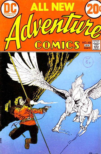 Adventure Comics v1 #425, 1972 dc bronze age comic book cover - 1st Captain Fear Adventure Comics v1 #425, 1972 dc bronze age comic book cover - 1st Captain Fear