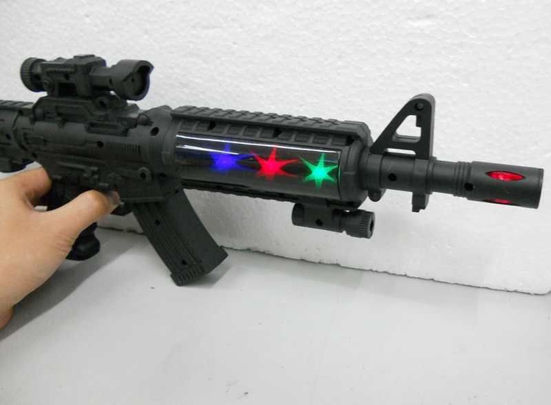 BongBongIdea TOY MACHINE GUN WITH SOUND EFFECT AND LIGHT V3 V4