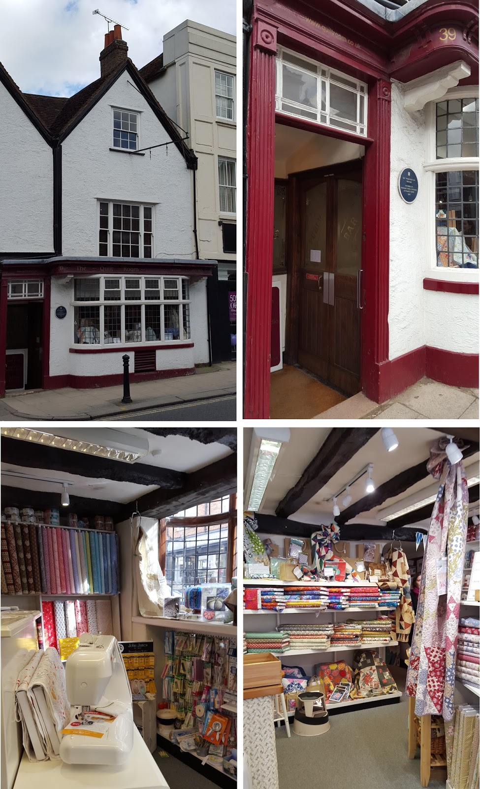 Quiltoholic Visit to The Quilt Room i Dorking