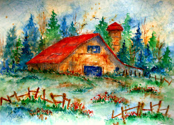watercolor barn silo martha kisling paper rice massa paintings painting artist