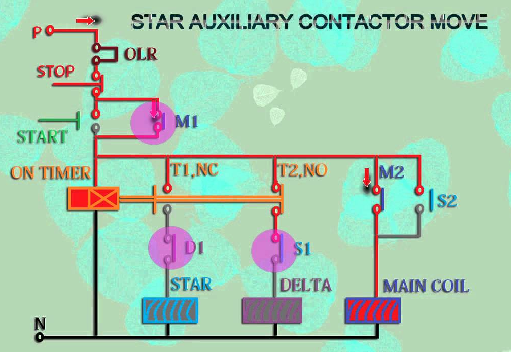 Hyderabad Institute of Electrical Engineers star delta starter diagram