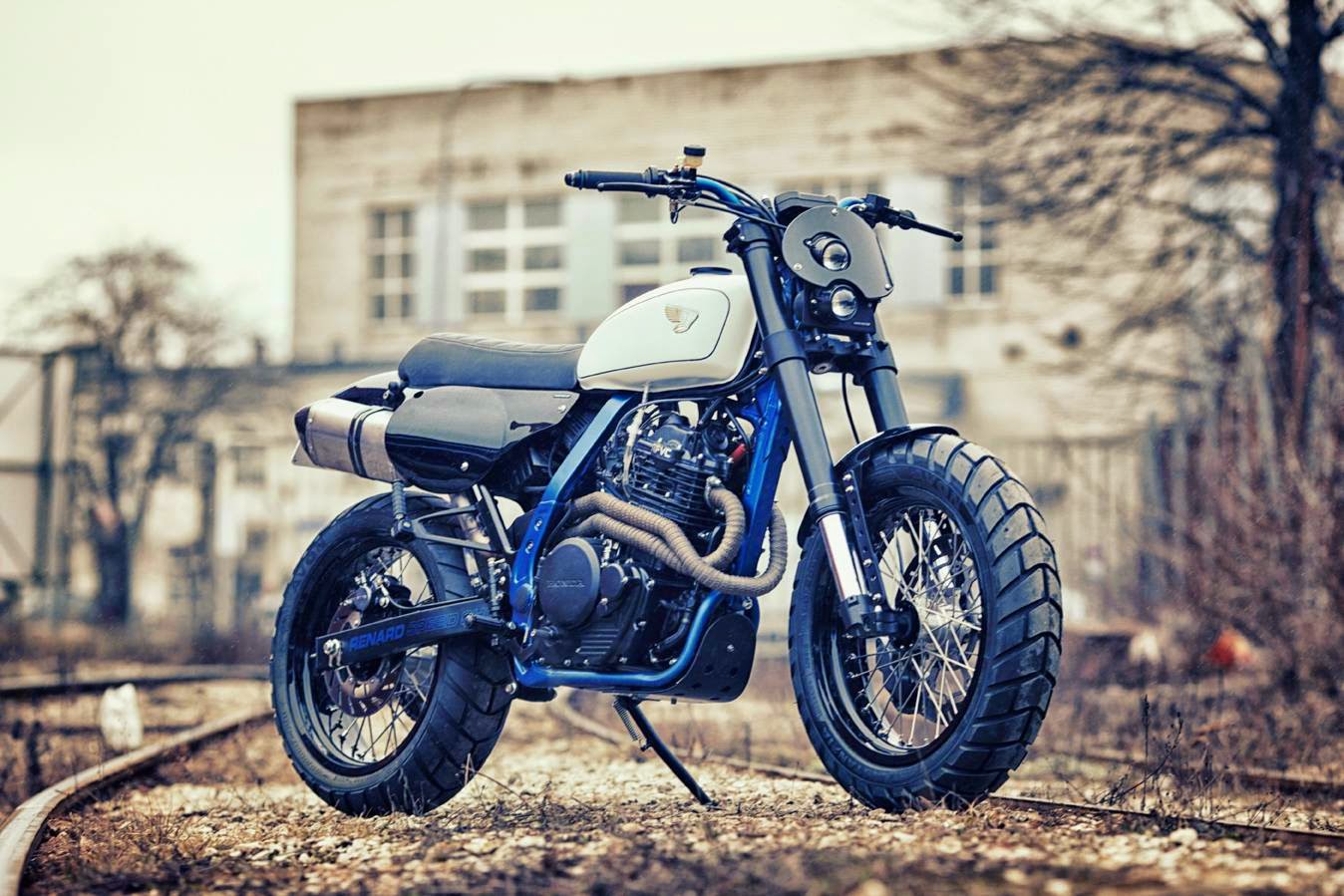 Racing Cafè: Honda Dominator 650 by Renard Speed Shop honda nx 650 wiring diagram 