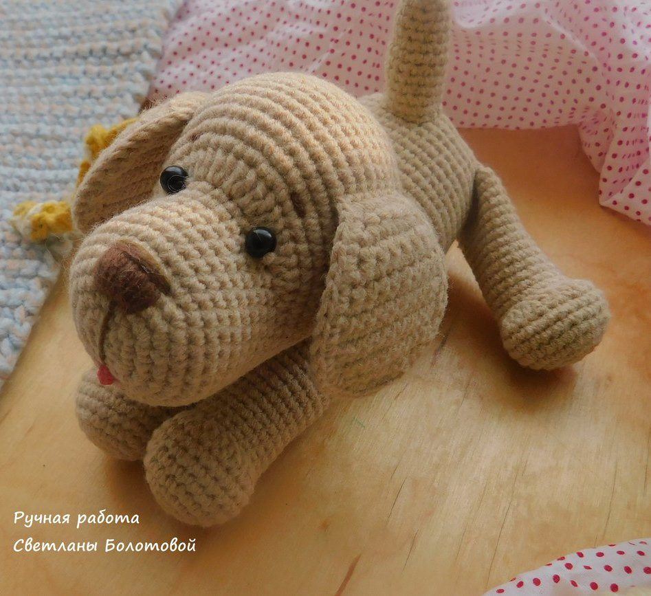 Amigurumi dog Toshka free pattern | Amiguroom Toys