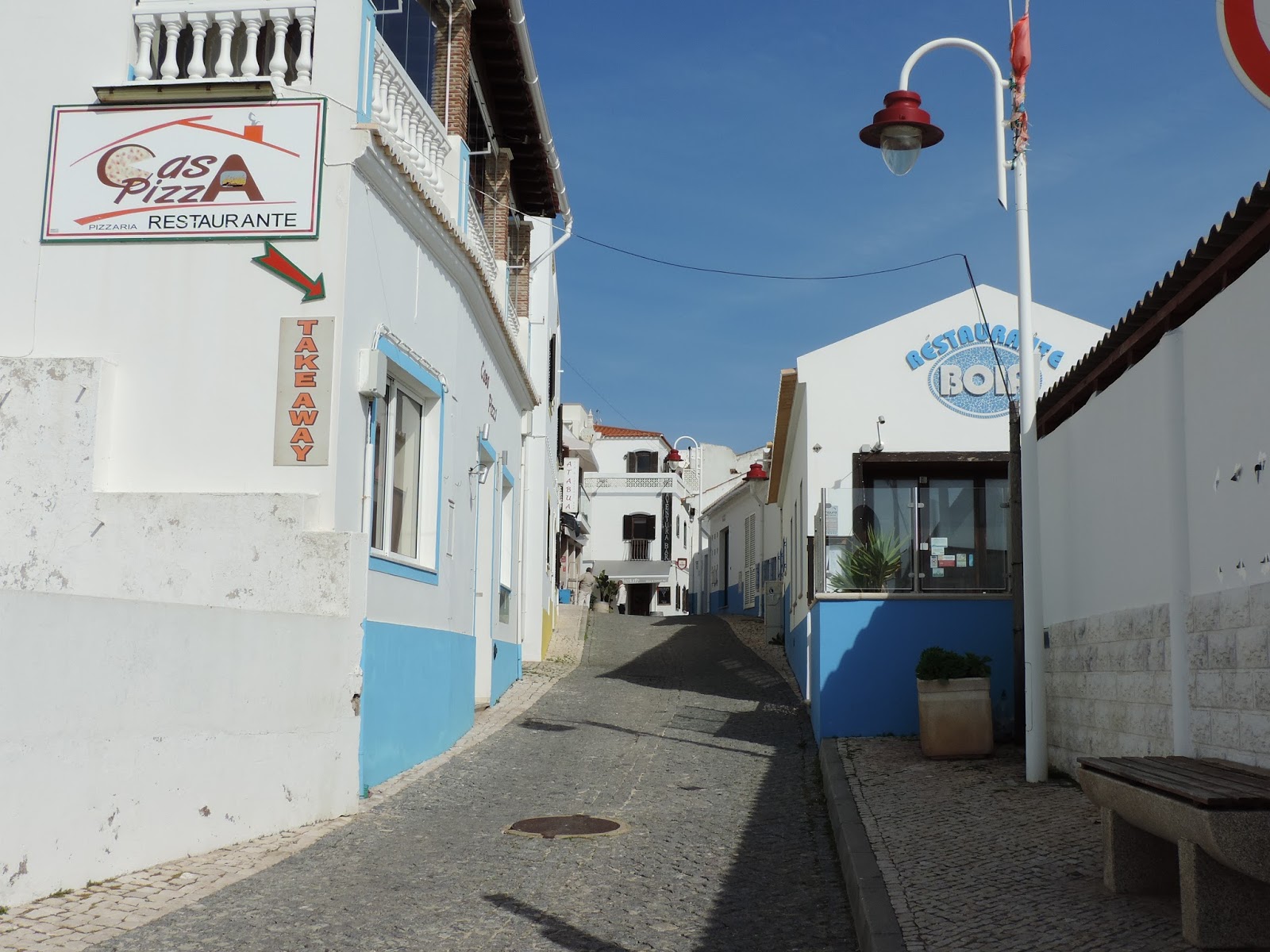 Travel with Kevin and Ruth The seaside town of Salema, Portugal