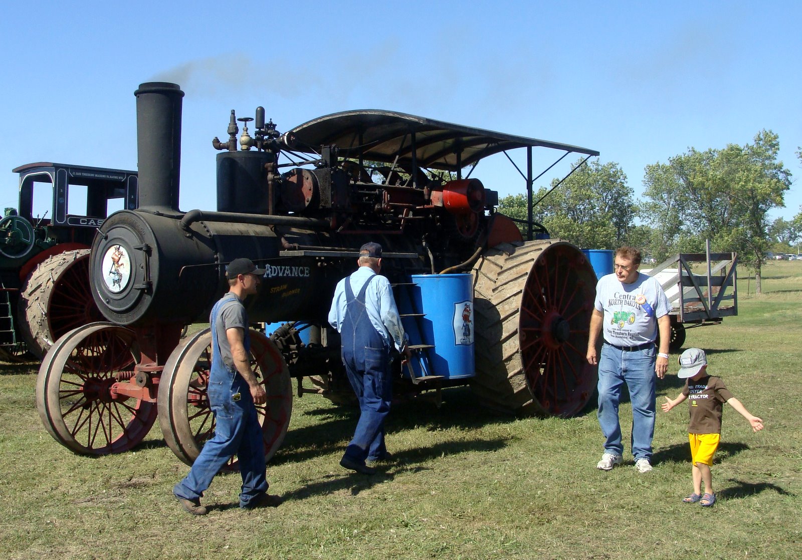 Carrington, North Dakota ND Steam Threshers 54th Anniversary Reunion