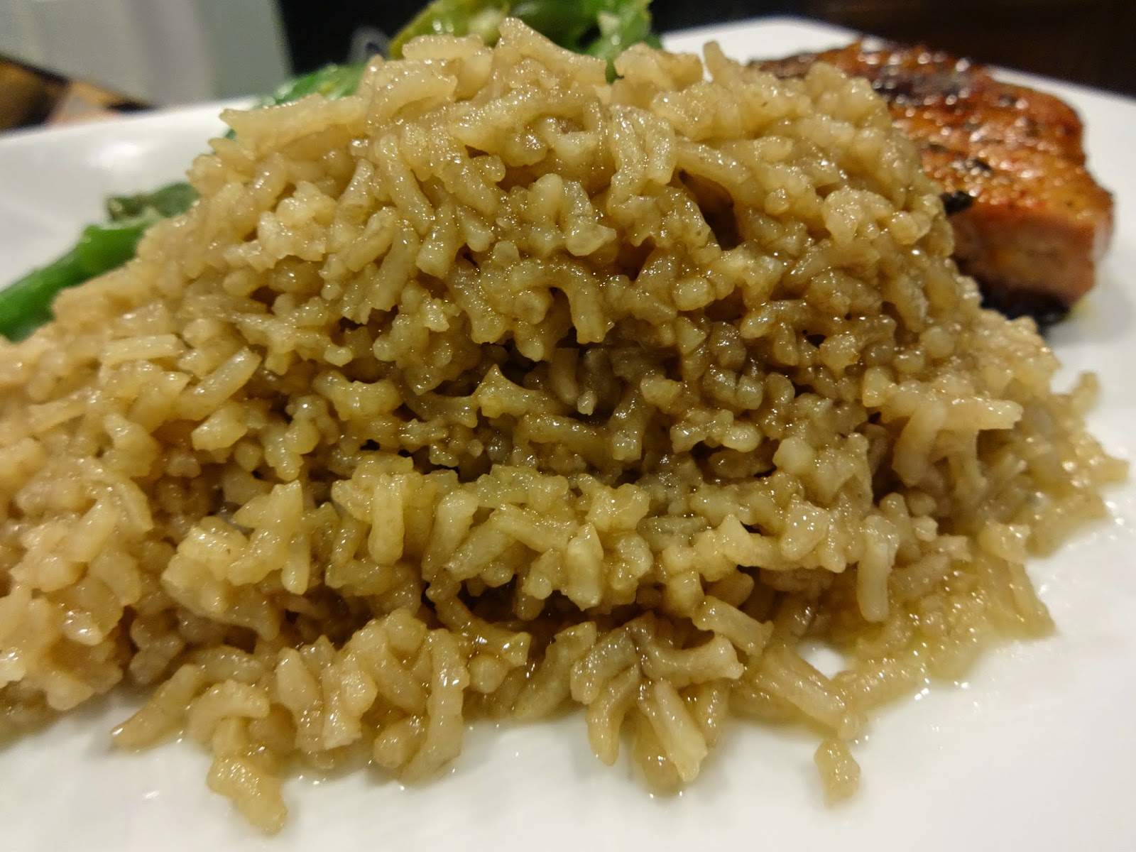 Hold the onion Brown Rice (Beef Consume Rice)