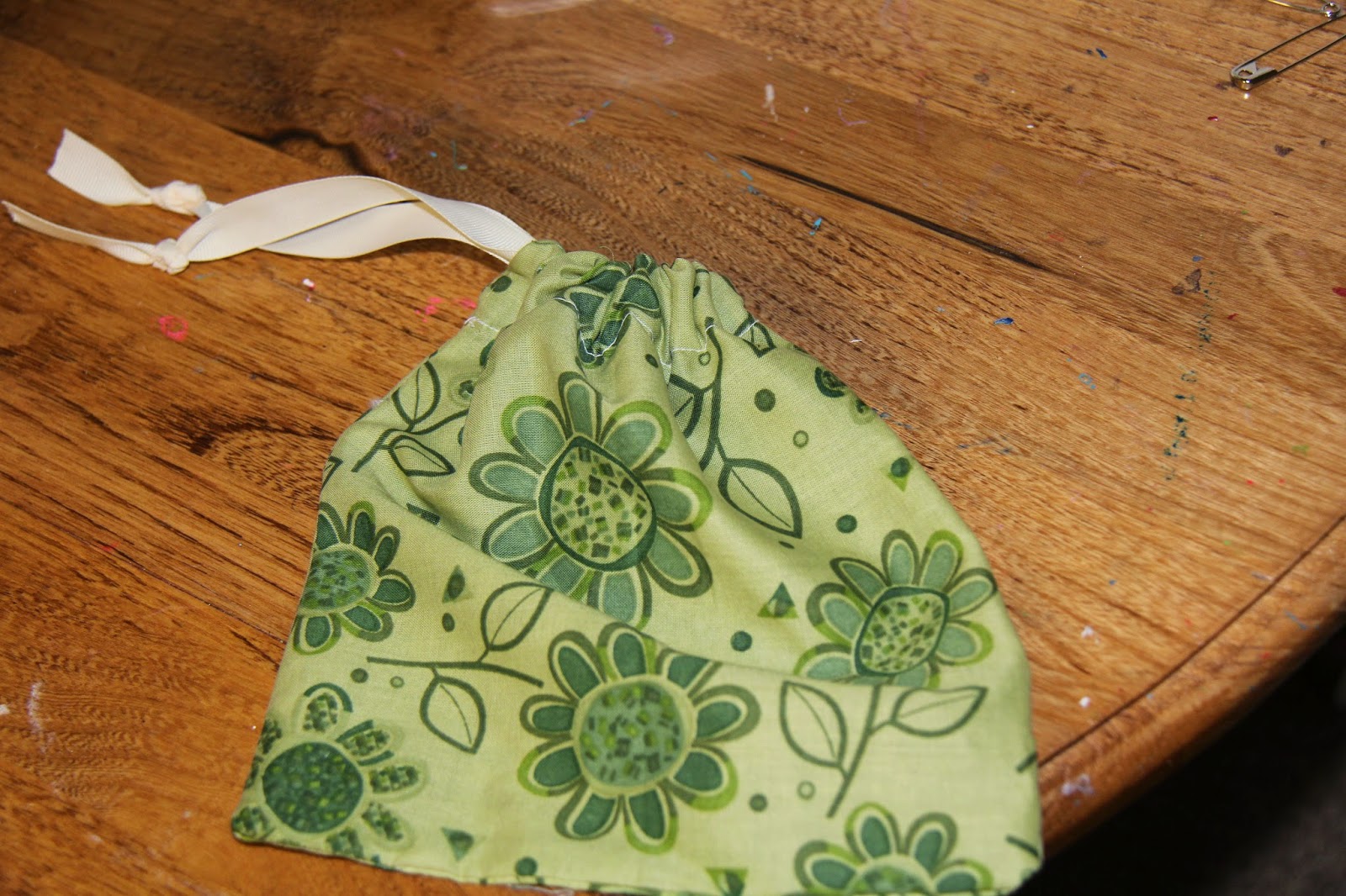 Mrs. Crafty Goodtime Drawstring Ditty Bag