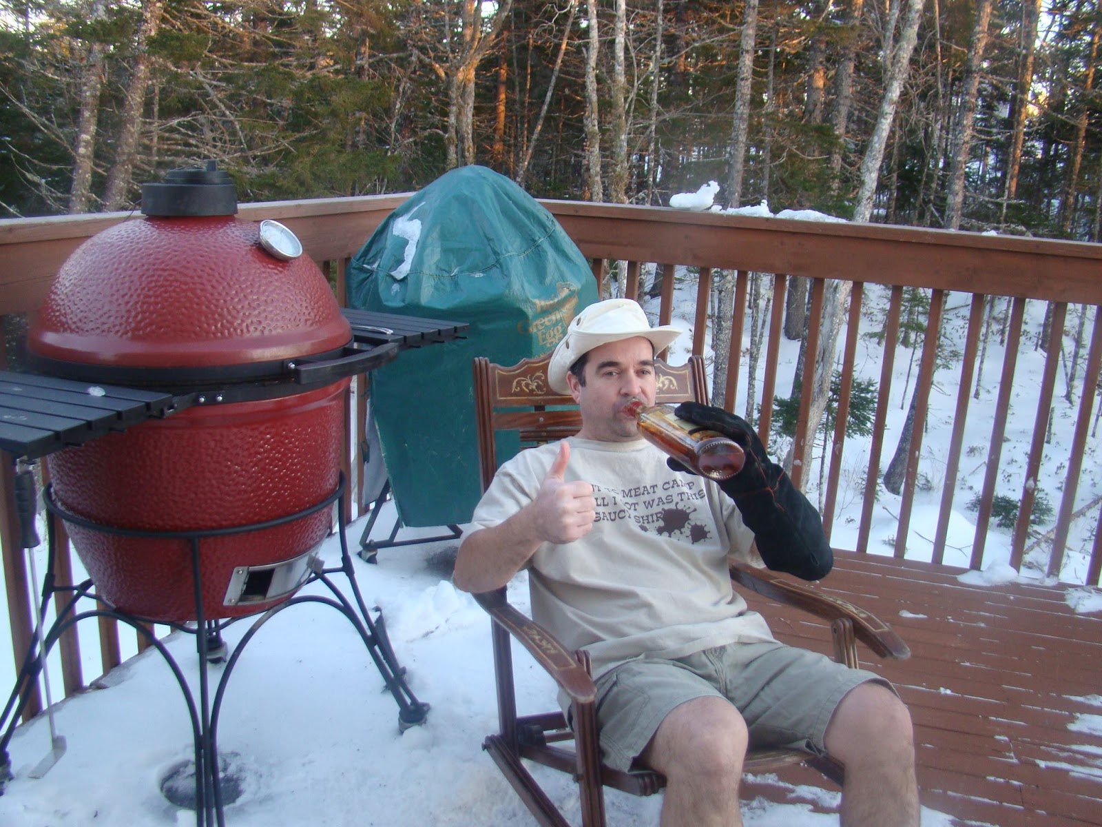 Kamado Joe Grilling Passion Grilling in the Winter