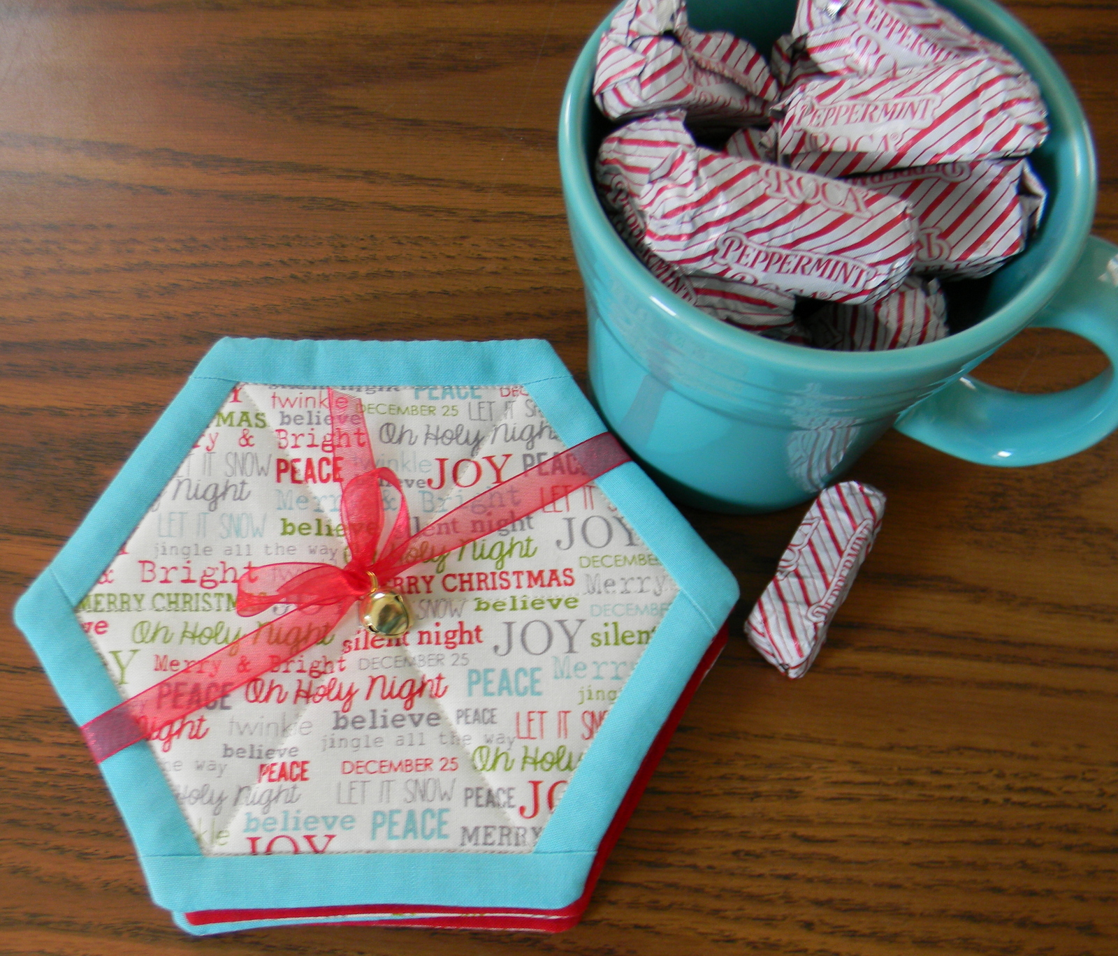 Doodle Time Designs Quickie Hexagon Mug Rugs