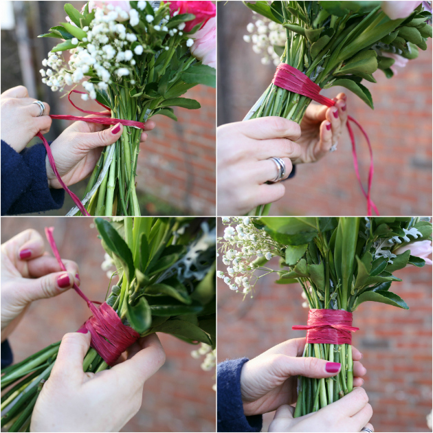 Horseshoe Boutique DIY Bouquet and Floral Center Piece for your Valentine