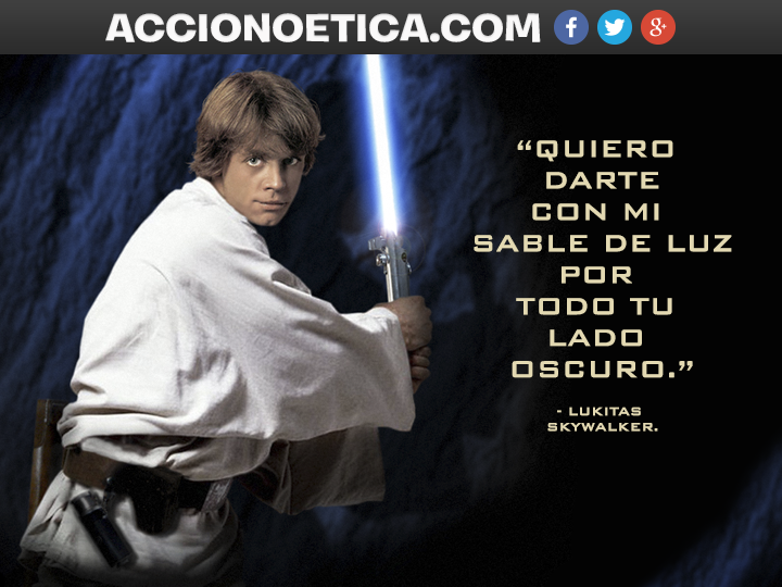 Luke Skywalker Y El Lado Oscuro De Star Wars Acción Noética