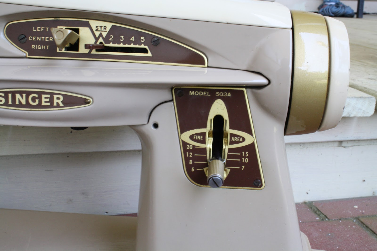 Eleanor Meriwether: Singer 503 Sewing Machine