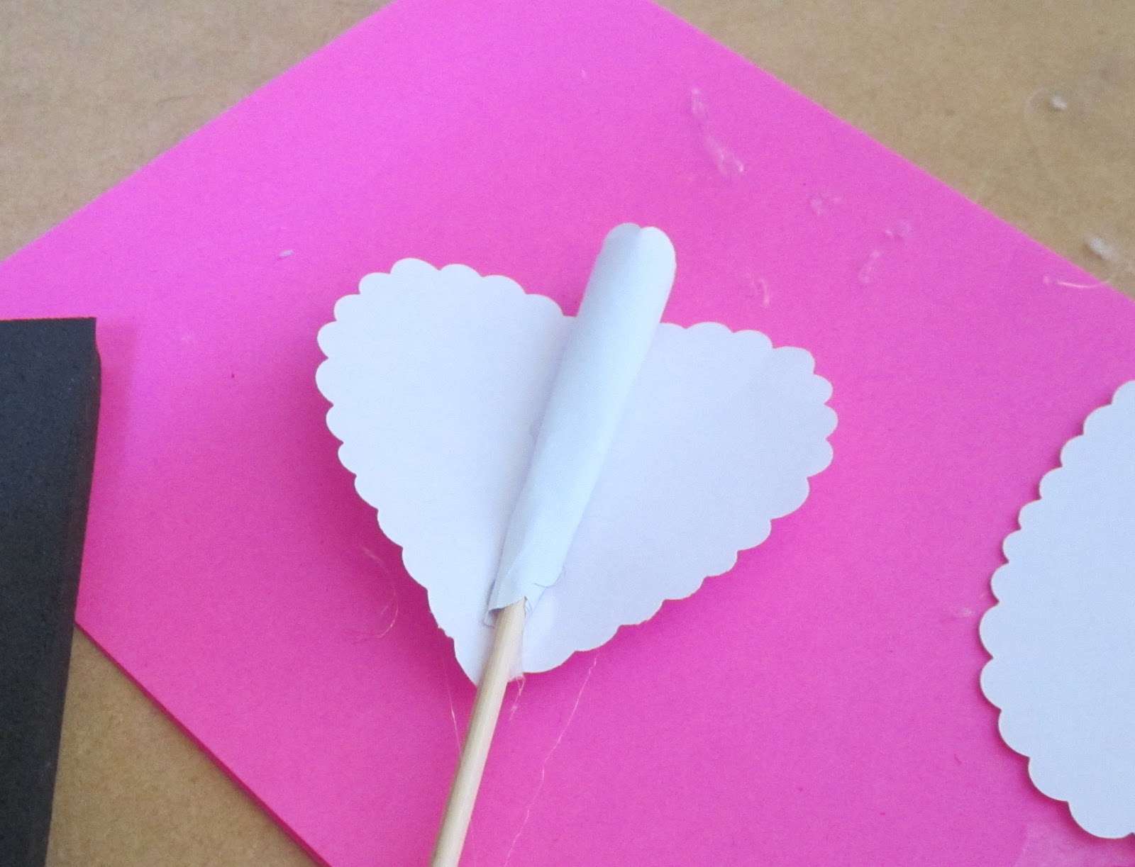 Ravings of a Mad Crafter: Paper Flower Tutorial