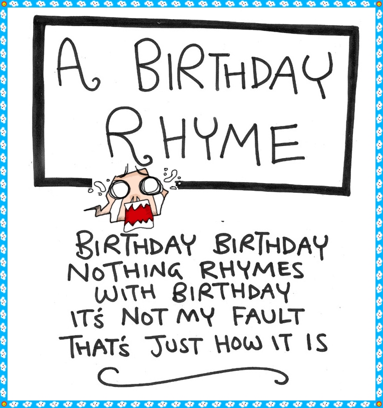Funny Birthday Poems Birthday