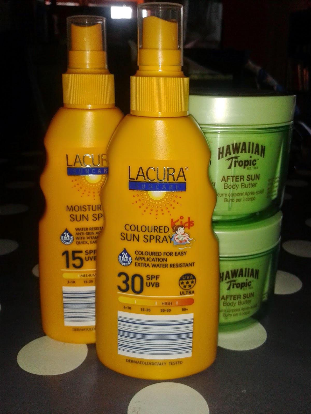 Real Tasty Pages Sun Cream and After Sun