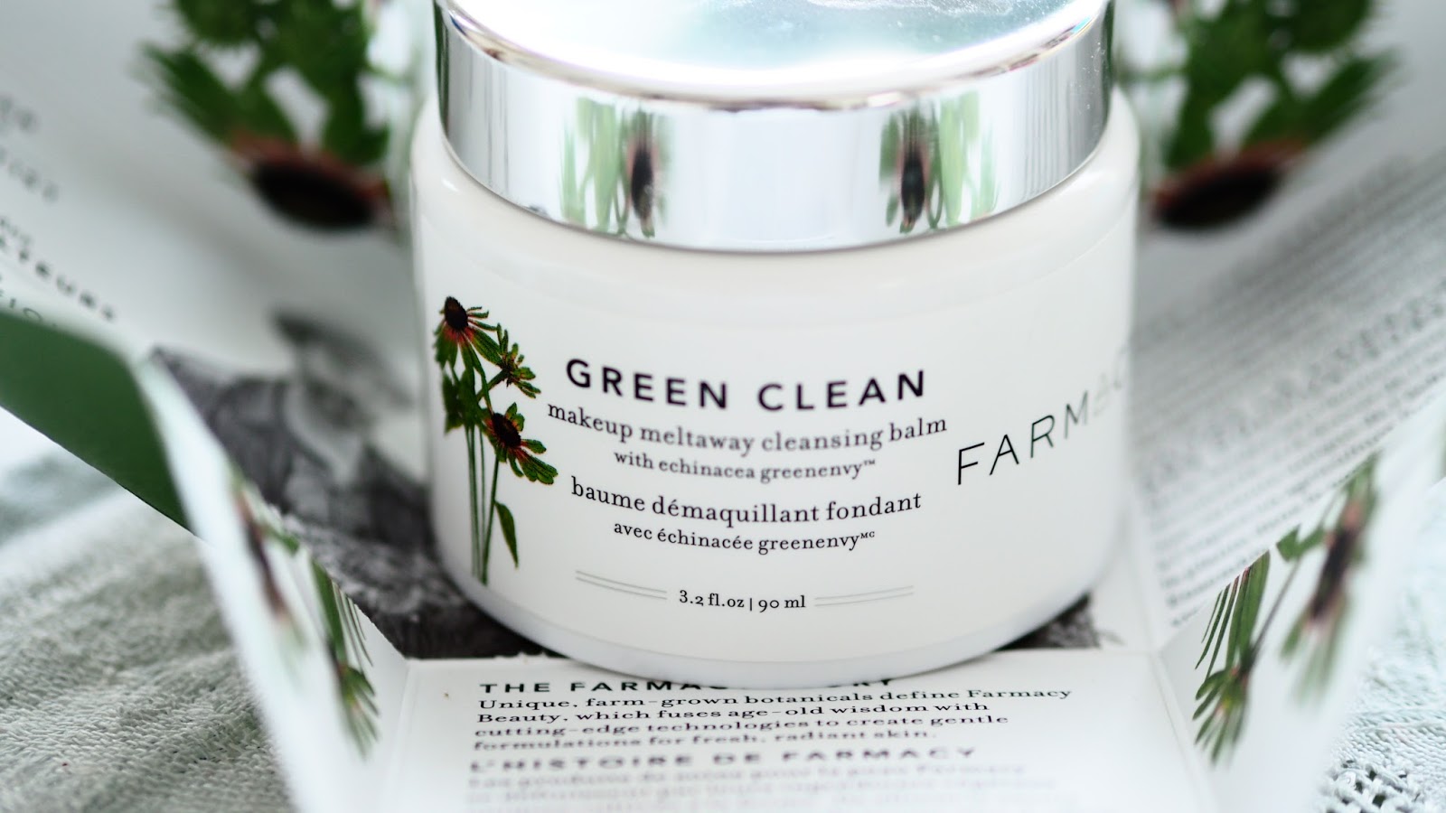 Rougepout Beauty: FARMACY - Green Clean Cleansing Balm