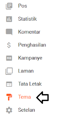 Cara mudah mengganti template blog