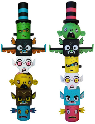 Monster Toytems Vinyl Figures by Gary Ham – Technicolor & Kidrobot Exclusive Colorways