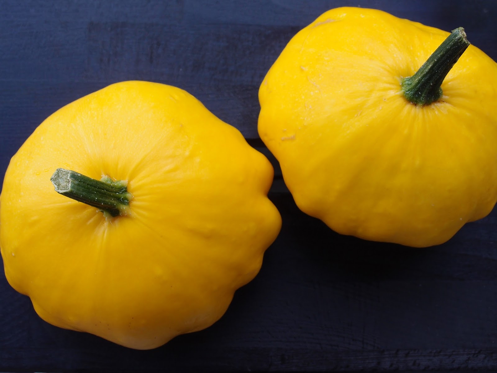 Pattypan squash stir fry