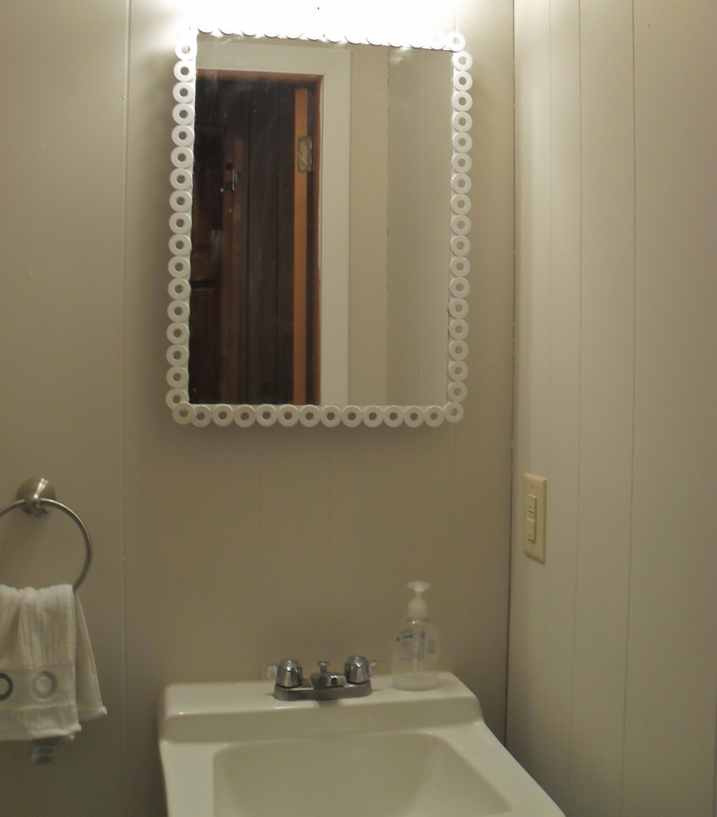 The Remodeled Life Updating a Boring Bathroom Mirror