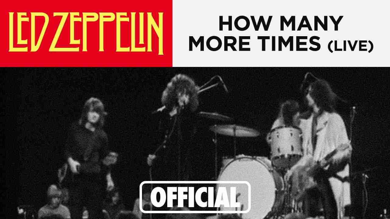 Led Zeppelin How Many More Times Live Danmarks Radio