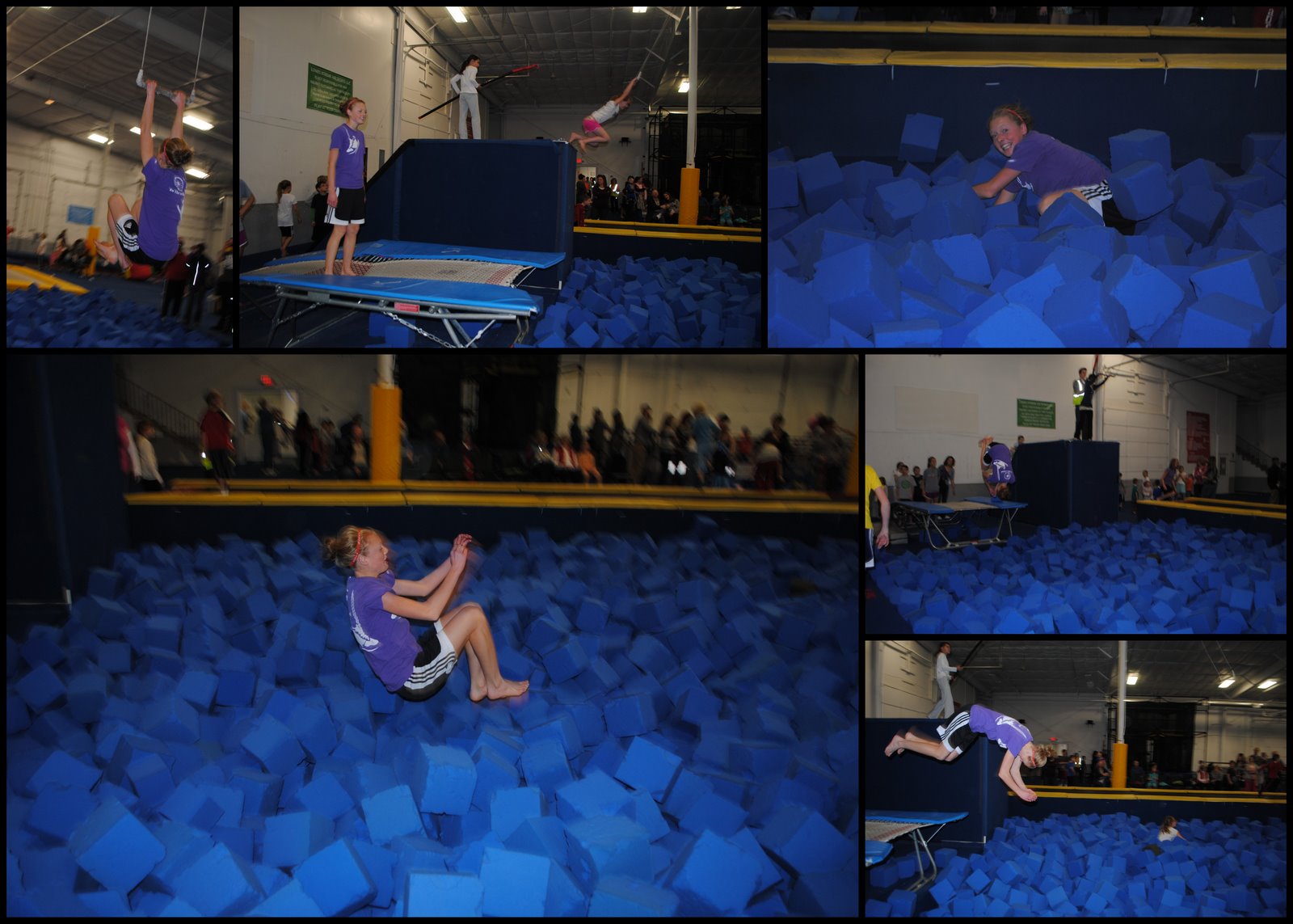 Keep Moving Ahead! The Foam Pit