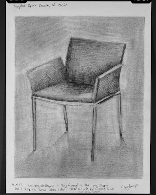 negative shapes exercise from Drawing on the Right Side of the Brain negative shapes exercise from Drawing on the Right Side of the Brain
