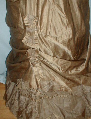All The Pretty Dresses: Toffe colored Bustle Era Gown