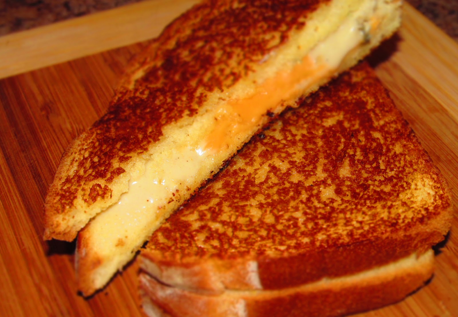 vegan ikwe Havarti & Cheddar Grilled Cheese