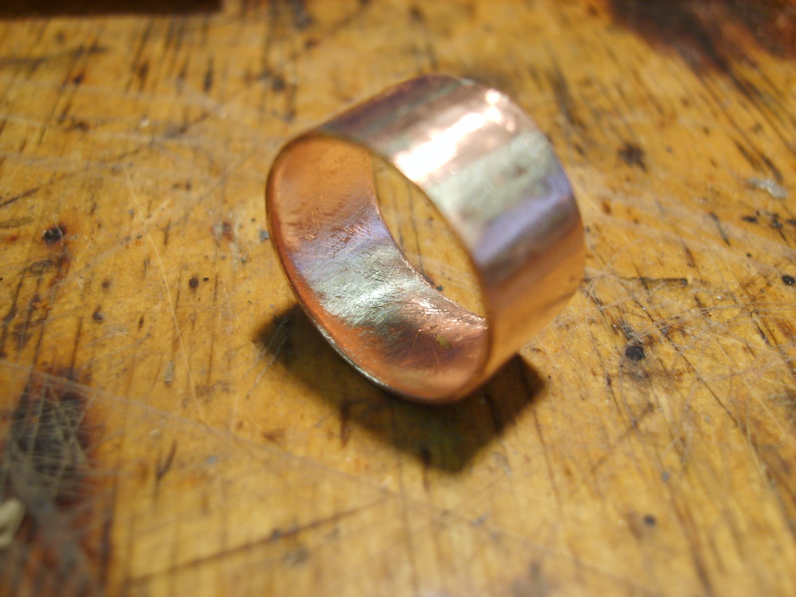 Mabel Lowman Art: Metalwork: Ring Making