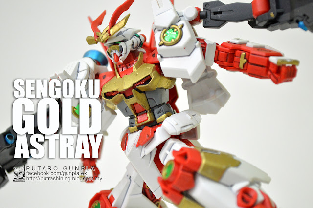 PUTARO GUNPLA - HGBF 1/144 Sengoku Astray Gundam Custom Paint by Putra Shining