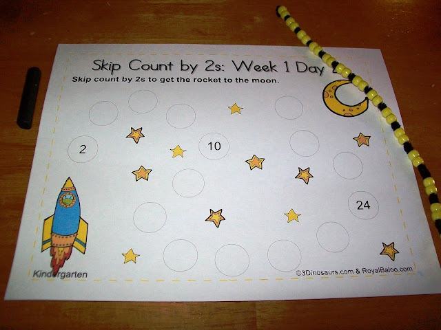Star Skip Counting